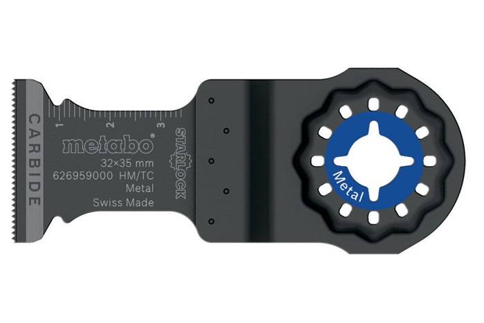 Tauchsägeblatt Starlock L.35mm B.32mm HM Zahnt. 1,3mm/20TPI 1 St. Metabo