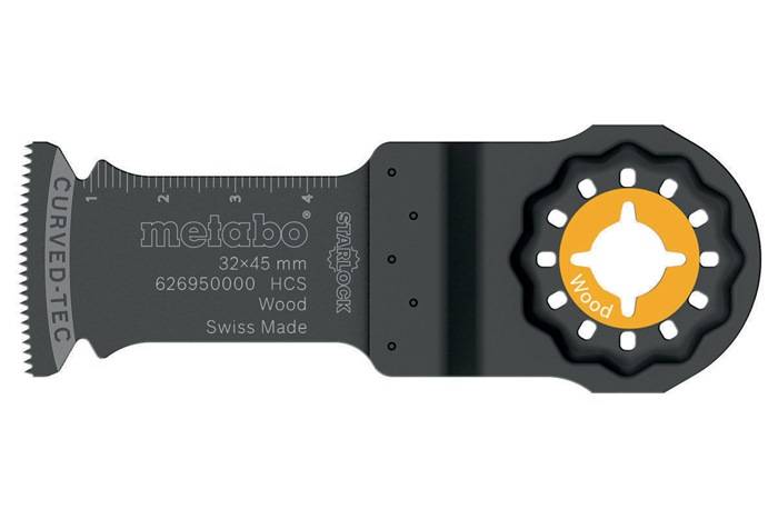 Tauchsägeblatt Starlock L.45mm B.32mm HCS Zahnt. 1,3mm/20TPI 5 St. Metabo