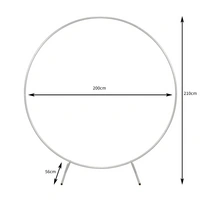 Hochzeit Ballonbogen Weiß 200cm Hochzeit Ballonbogen Weiß 200cm