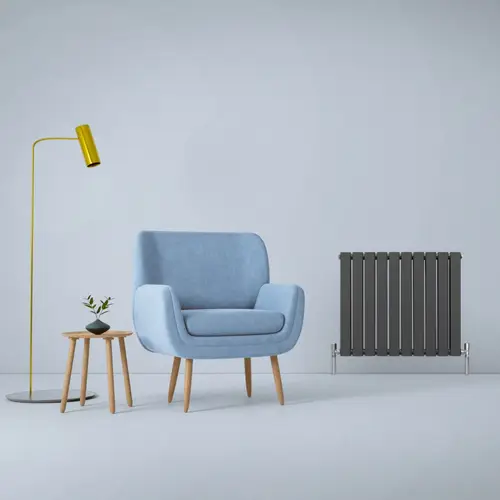 Paneelheizkörper Anthrazit Grau 600mm x 700mm Paneelheizkörper Anthrazit Grau 600mm x 700mm