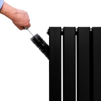 Paneelheizkörper Matte Schwarz 1600mm x 420mm Paneelheizkörper Matte Schwarz 1600mm x 420mm