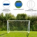 1,8m x 1,2m Fußballtor, Tragetasche und Torwand 1,8m x 1,2m Fußballtor, Tragetasche und Torwand