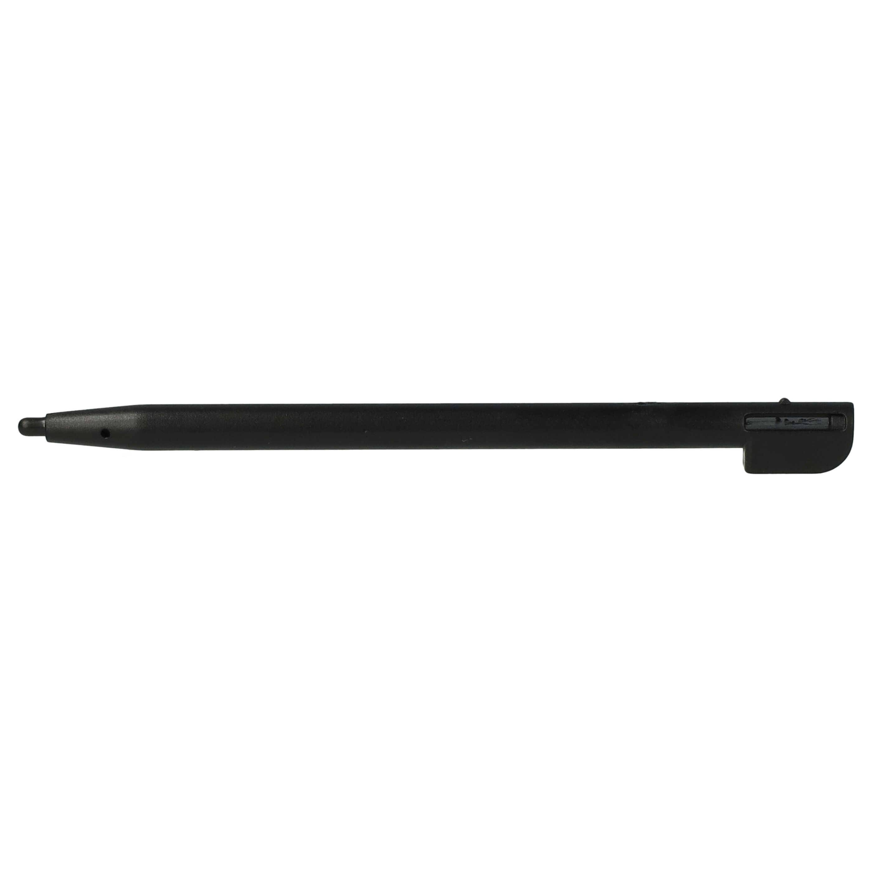 vhbw 10x Eingabestifte kompatibel mit Nintendo DSi, DSi XL, 2DS, DS Lite Spielekonsole - 8,8 cm lang, Schwarz Weiß
