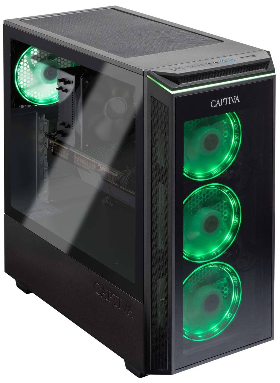Captiva PC Highend Gaming R88-669 (Ryzen 7 9800X3D/RX9070 XT 16GB GDDR6/SSD 2TB/32GB/WLAN/Windows 11 Home 64-bit)