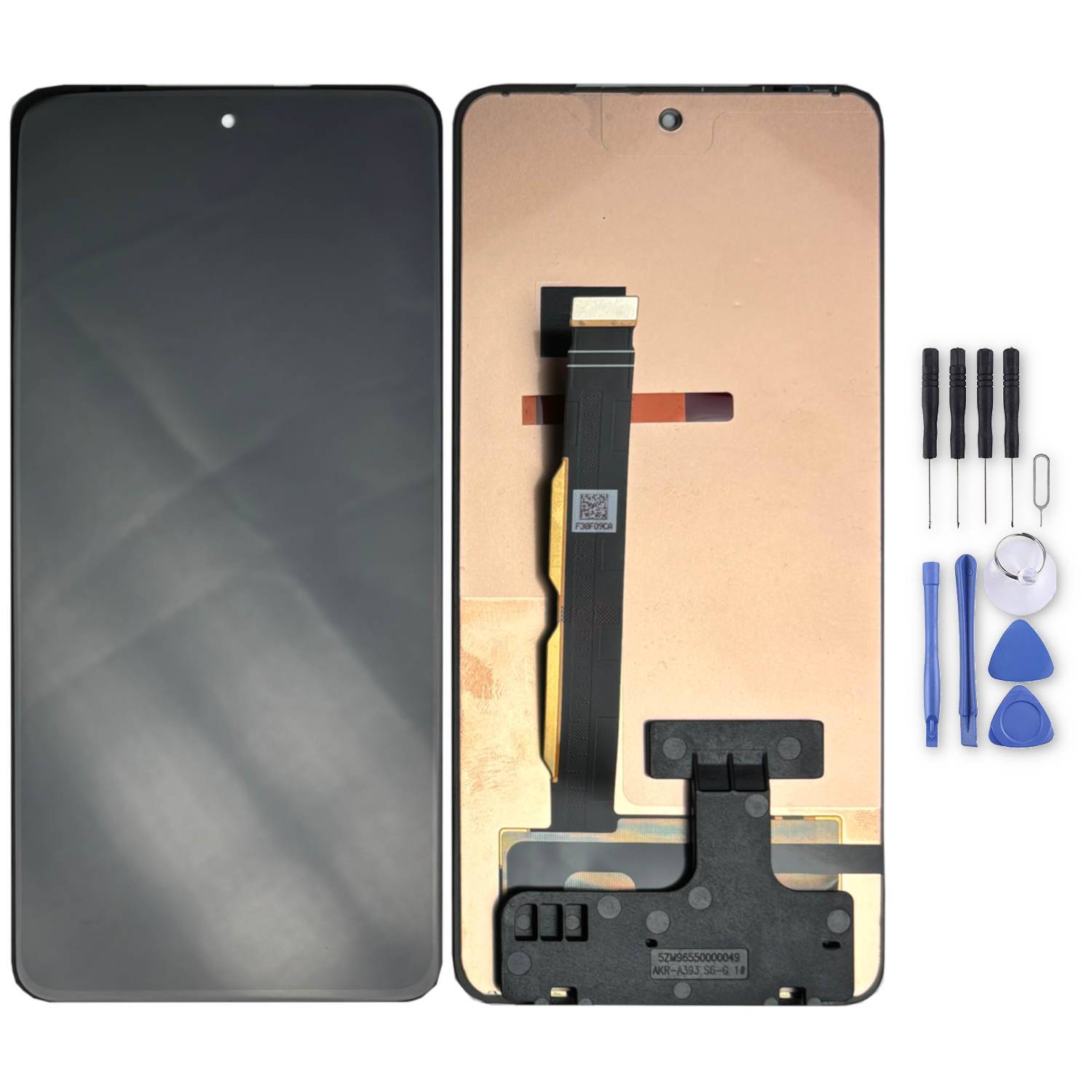Für Motorola Moto G84 Display Full LCD ohne Rahmen Einheit Touch Ersatzteil Reparatur Schwarz
