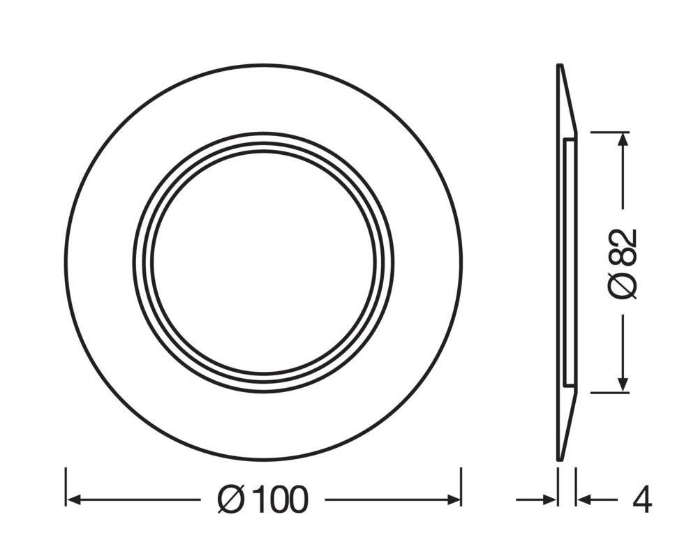 Ledvance Sanierungsring SP RING D100 WT