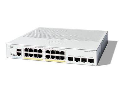 CISCO Catalyst 1300 16-port GE PoE Netzwerk & Smart Home Switch Webverwaltet