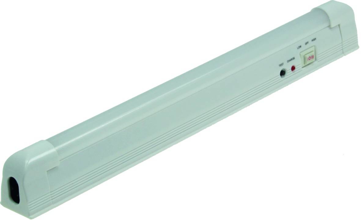 ChiliTec 21480 LED Notleuchte "CTNL-30 SMD-UB" Lithium Akku 3,7V/1200mAh, 2W, 30x2x3cm