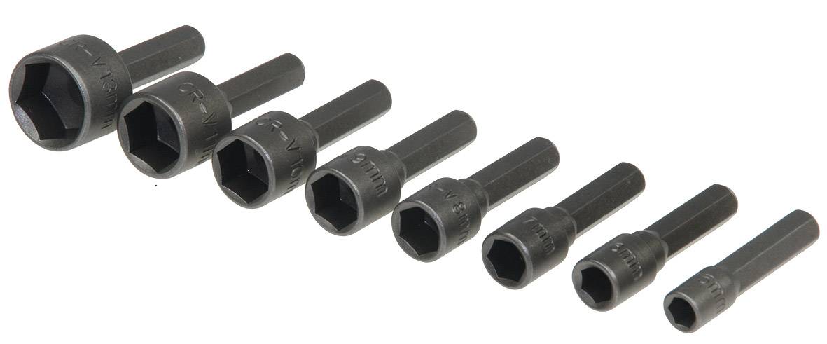 ChiliTec Bitsatz Steckschlüssel, 8-teilig 5, 6, 7, 8, 9, 10, 11, 13mm