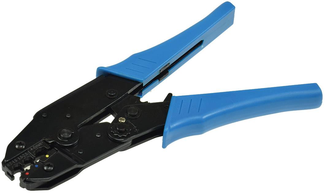 ChiliTec Crimpzange für isolierte Kabelschuhe von 0,5-6mm²