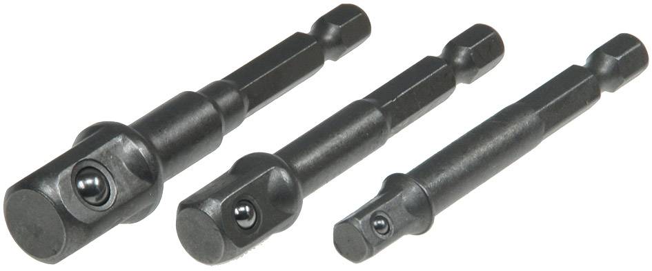 ChiliTec 18058 Bitaufnahme-Adapterset von Sechskant auf 1/4", 3/8", 1/2"