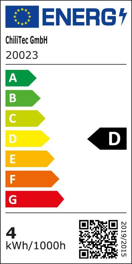 CHILITEC LED-Unterbauleuchte, 400 mm, EEK: D, 4 W, 240 lm, 3000 K
