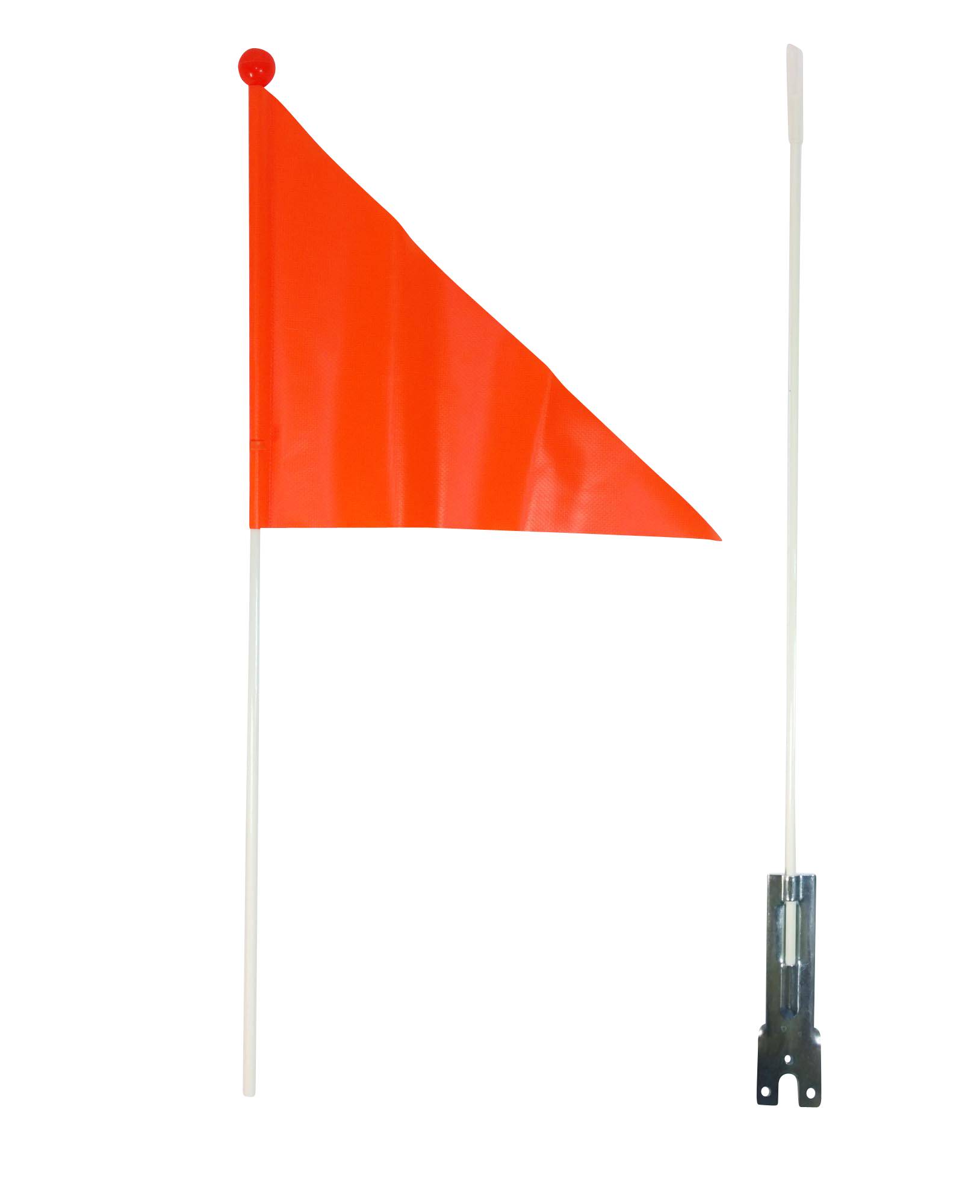 Fahrradwimpel Sicherheitswimpel Fahrrad Fahne Flagge Fähnchen Verdrehschutz orange Wimpel