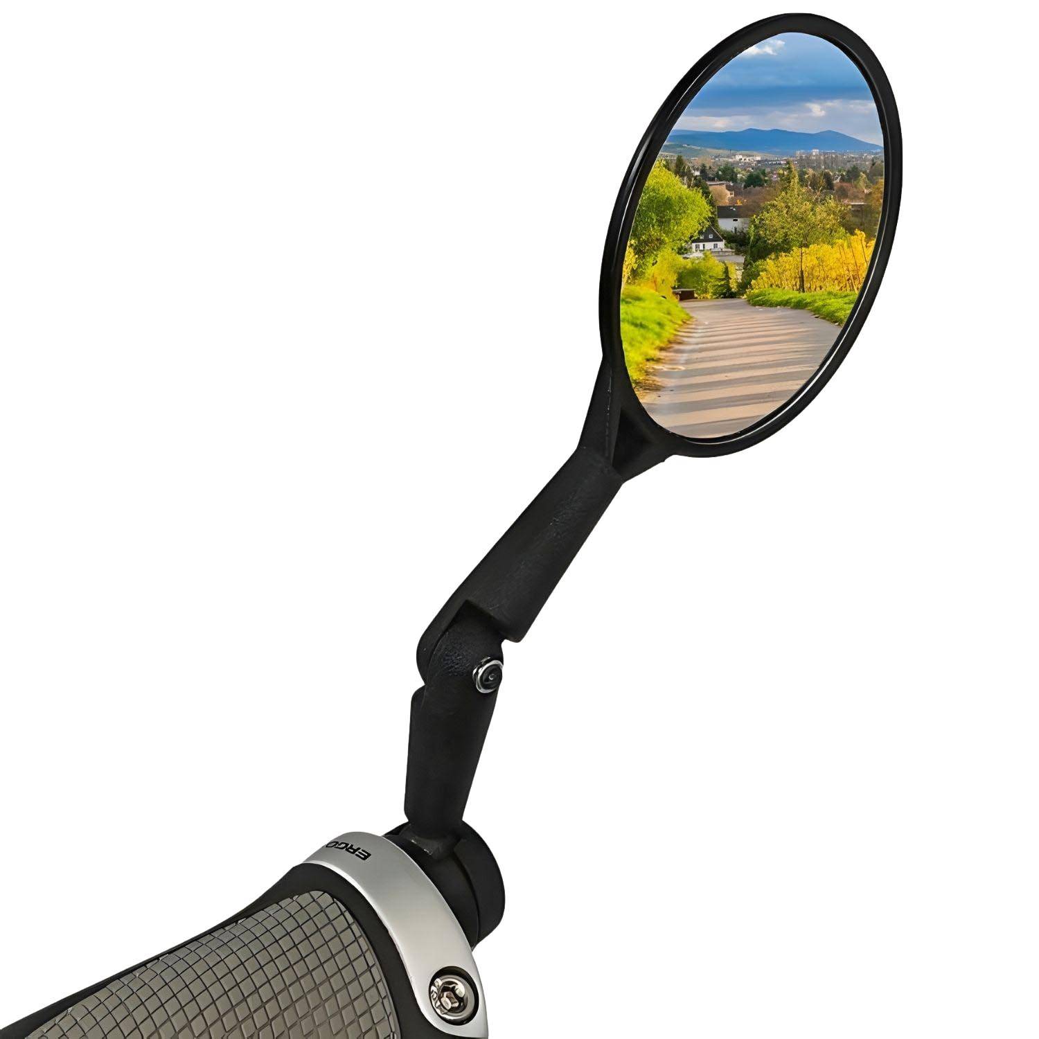 Red Loon Fahrradspiegel für Lenker - Rückspiegel Fahrrad Fahrradrückspiegel E Bike - Lenkerspiegel Fahrrad Spiegel konvex - klappbar 360° drehbar