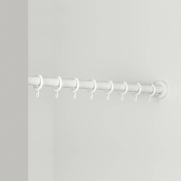 pba 01 Duschvorhangstange 1100mm aus Nylon