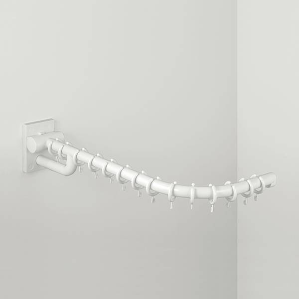 pba 01 Duschspritzschutz L, klappbar, zur Montage an Klappgriff/Rosette