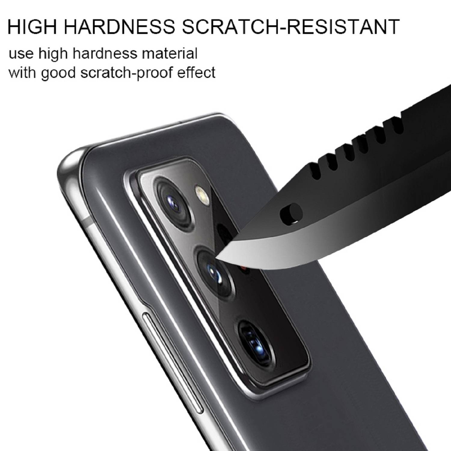 2x Kamera 9H Panzerhartglas für Samsung Galaxy Note 20 Ultra 3D KLAR ECHTES TEMPERED Panzerglas Kameraglas Kamerhartglas Kameraschutzglas Schutzglas