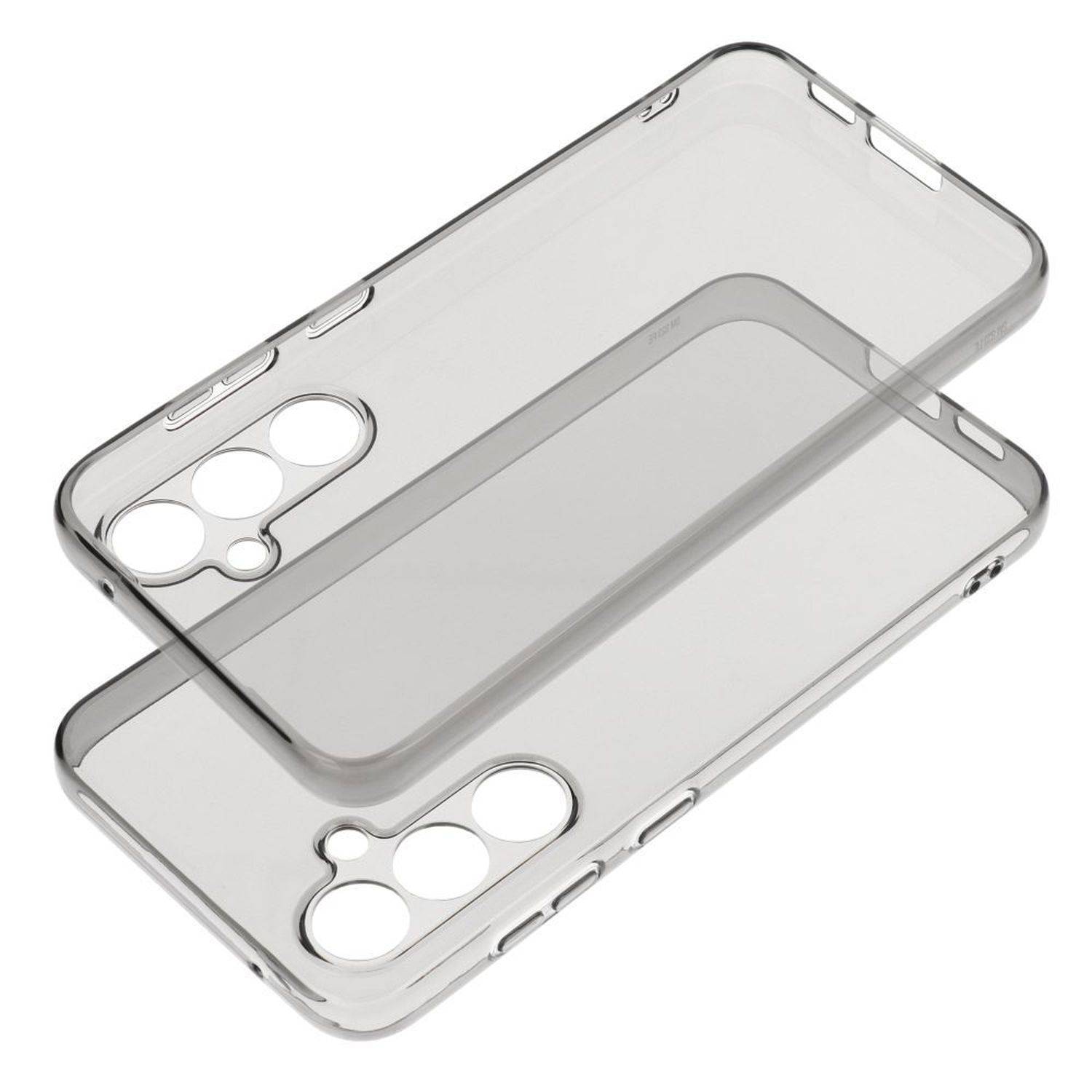 1,5 mm BOX PREMIUM Hülle kompatibel mit HONOR 100 5G transparent schwarz