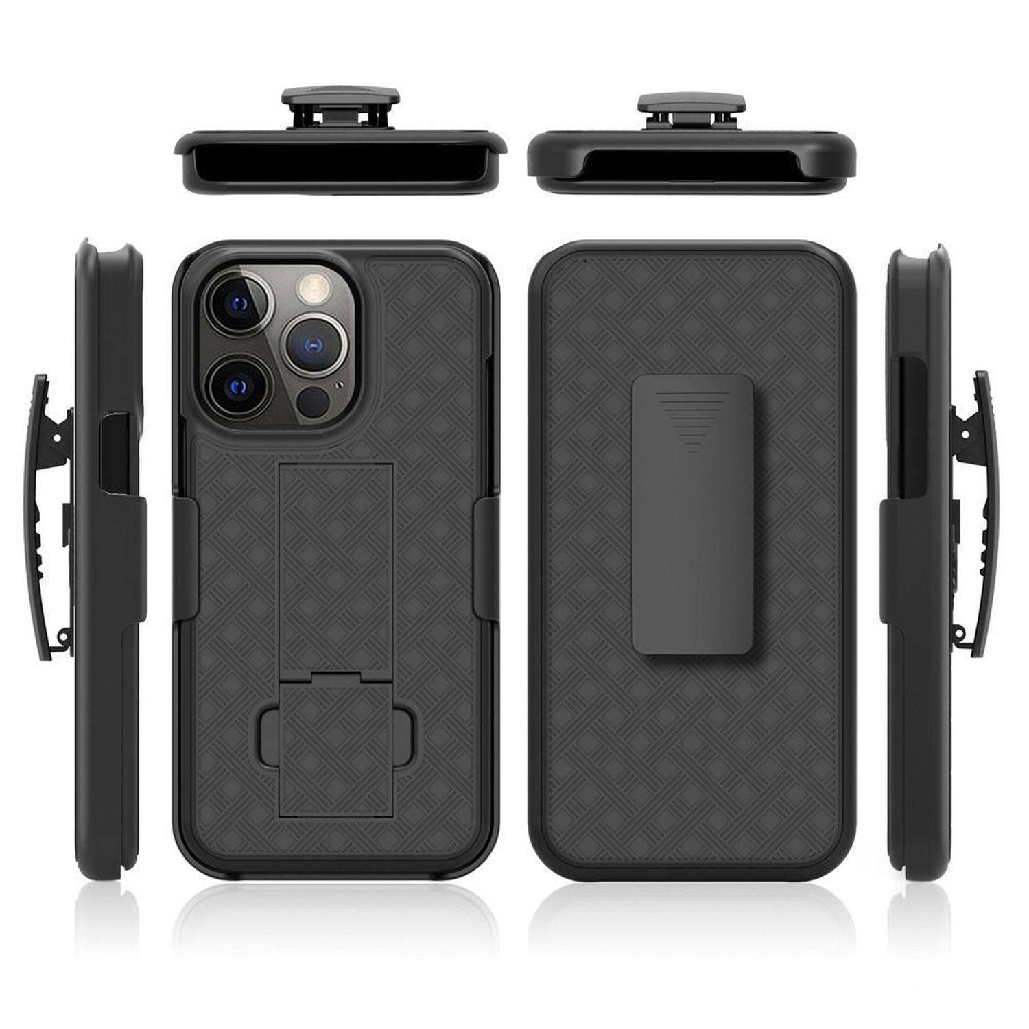 Holster Case Handy Hülle Bumper kompatibel mit iPhone 15 Plus