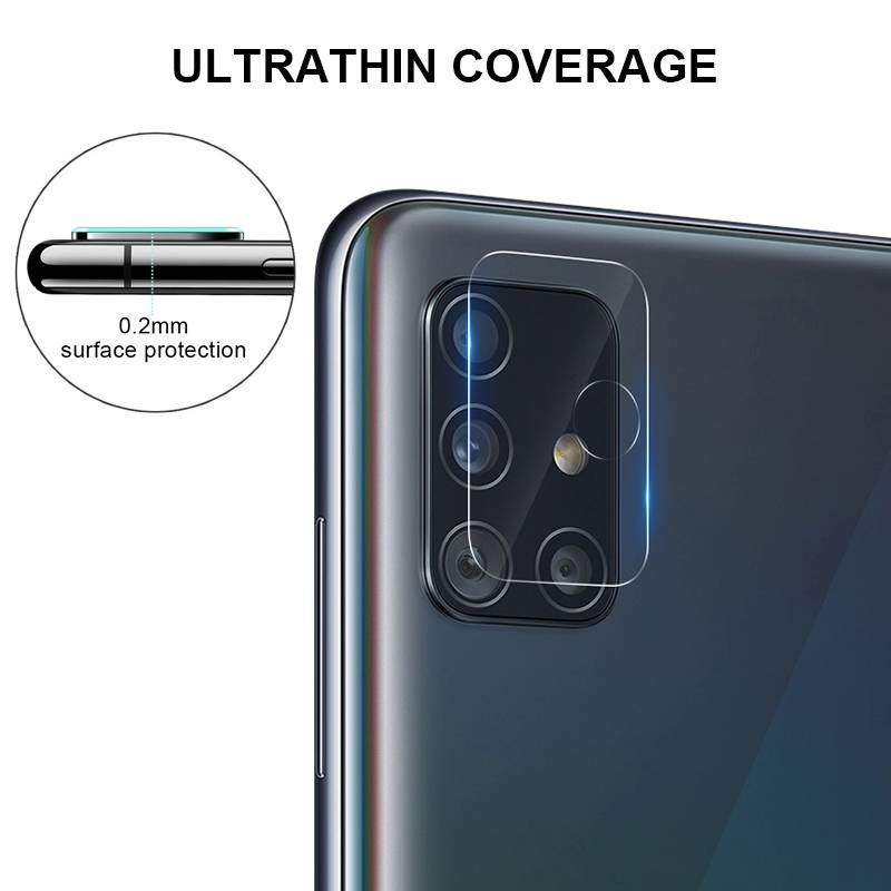 Kopie von 1x Kamera 9H Panzerhartglas für Samsung Galaxy A51 3D KLAR ECHTES TEMPERED Panzerglas Kameraglas Kamerhartglas Kameraschutzglas Schutzglas