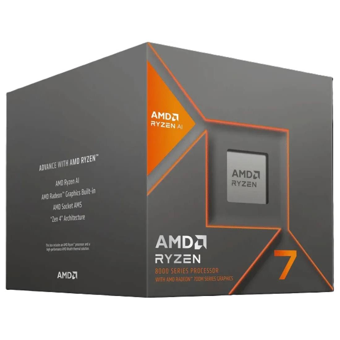 Ryzen 7 8700G CPU - 8C - 16T, 4.20-5.10GHz, verpackt