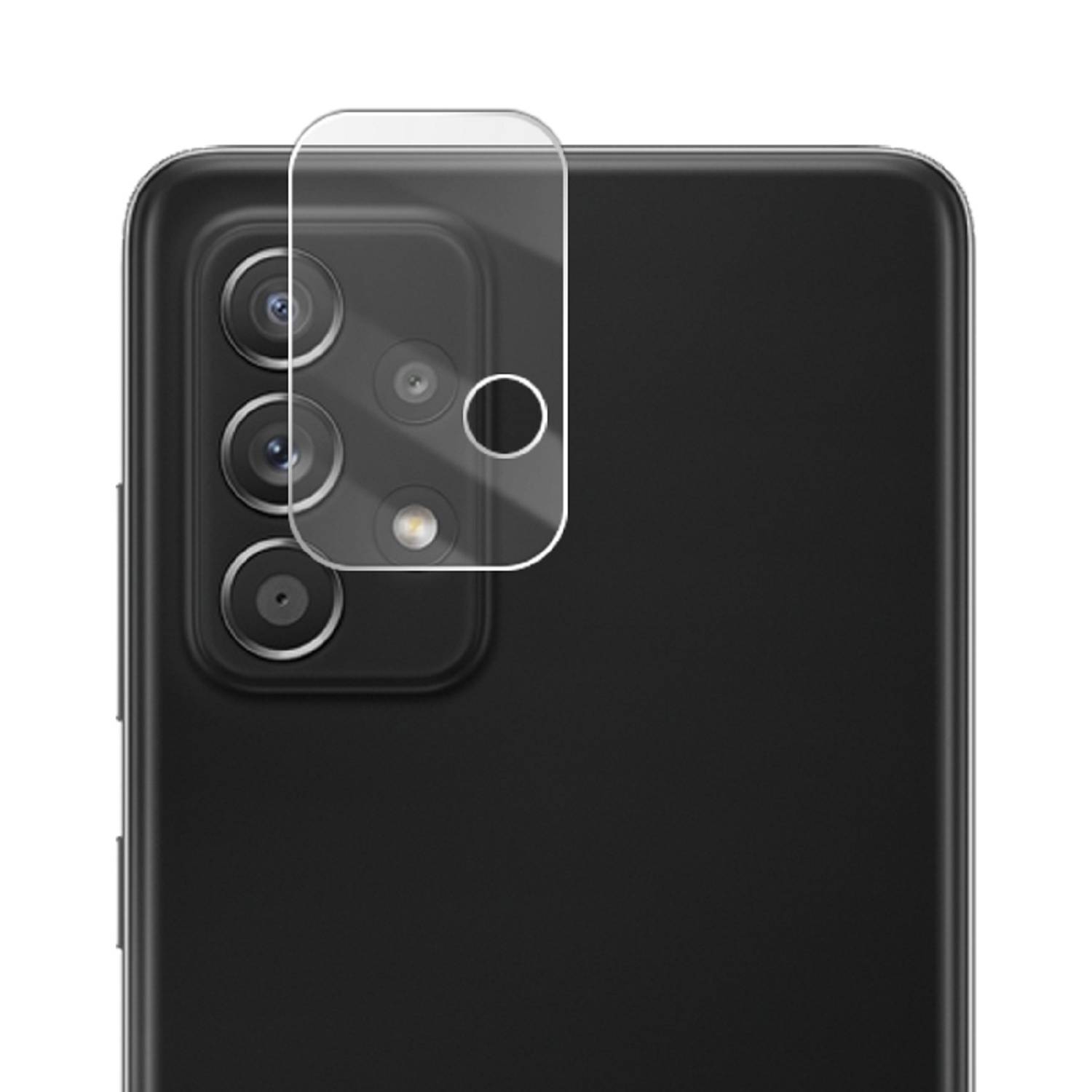 2x Kamera 9H Panzerhartglas für Samsung Galaxy A53 3D KLAR ECHTES TEMPERED Panzerglas Kameraglas Kamerhartglas Kameraschutzglas Schutzglas