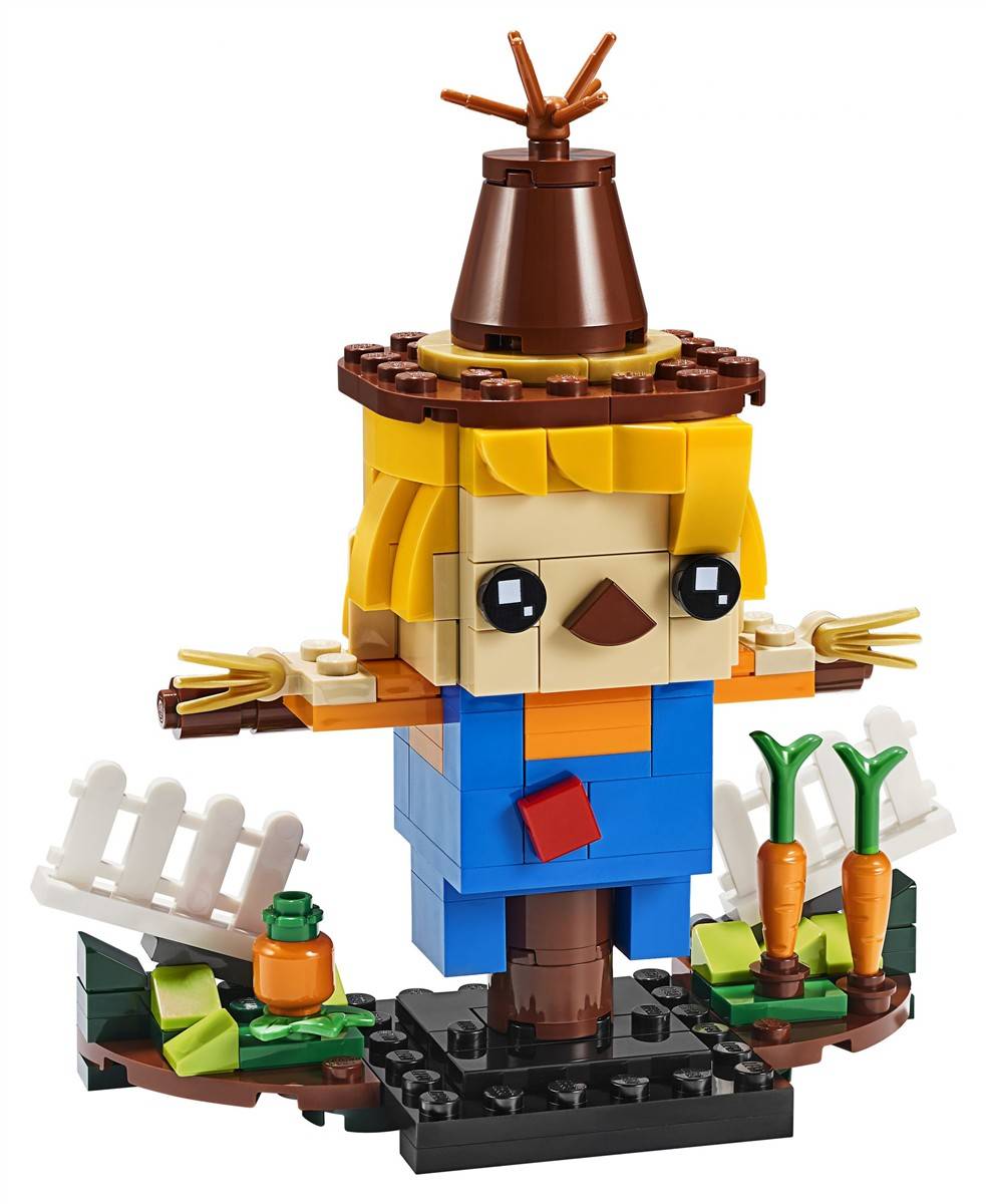 LEGO® Brickheadz 40352 Erntedankfest-Vogelscheuche