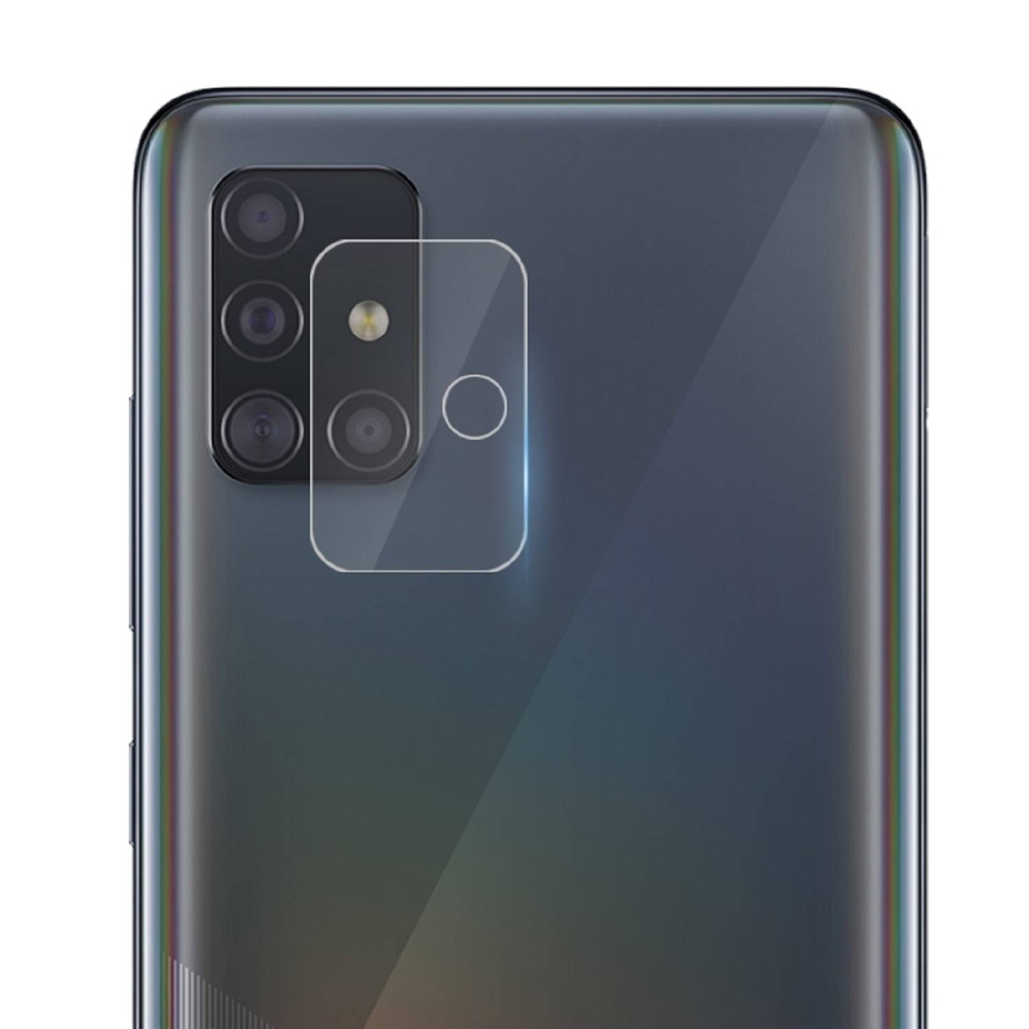 3x Kamera 9H Panzerhartglas für Samsung Galaxy A51 3D KLAR ECHTES TEMPERED Panzerglas Kameraglas Kamerhartglas Kameraschutzglas Schutzglas