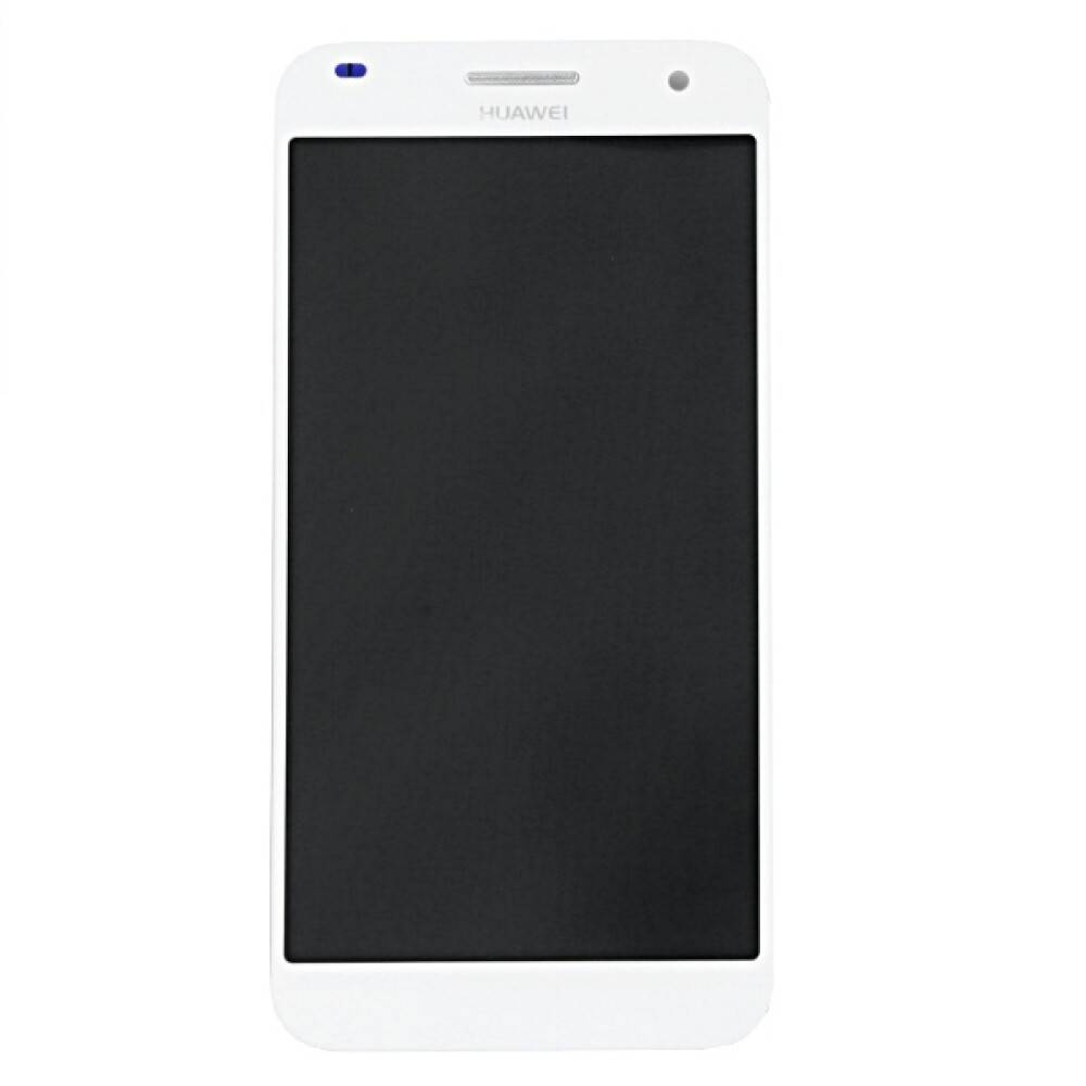 Display für Huawei Ascend G7 LCD + Rahmen Weiß Touch Bildschirm