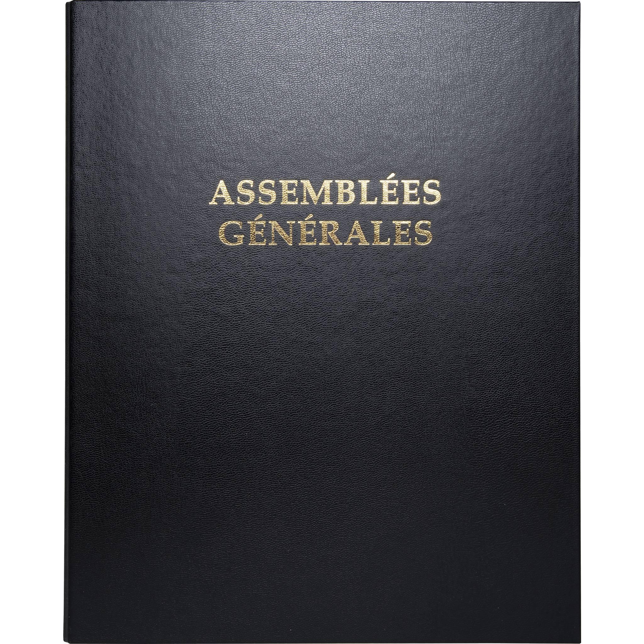 Exacompta GENERALVERSAMMLUNGREGISTER - Schwarz 4606E