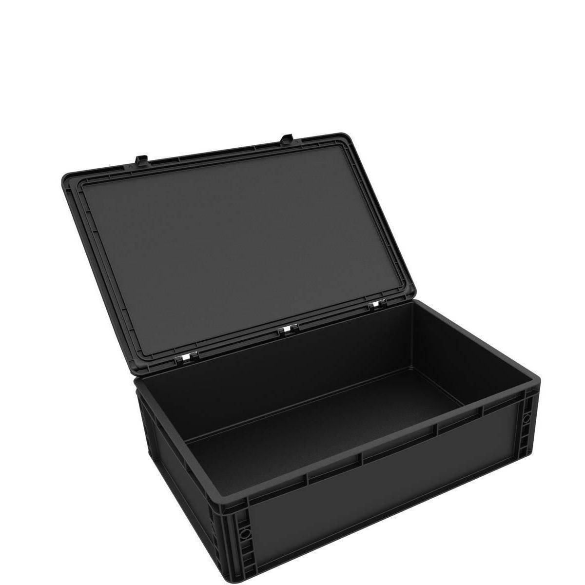 DSEB165ESD - DSEB165ESD Eurobehälter / Euro Box mit Scharnierdeckel