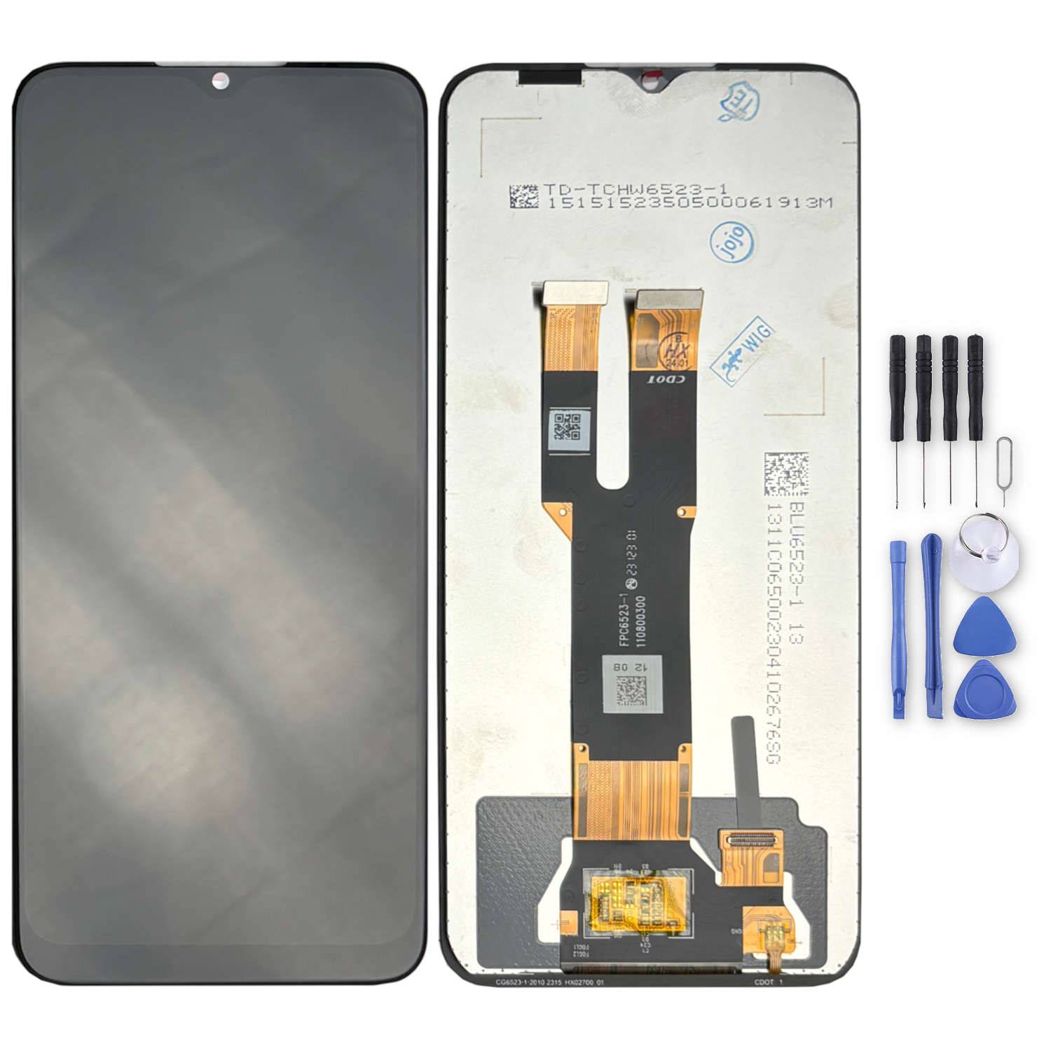 Für Nokia C22 Display Full LCD ohne Rahmen Einheit Touch Ersatzteil Reparatur Schwarz