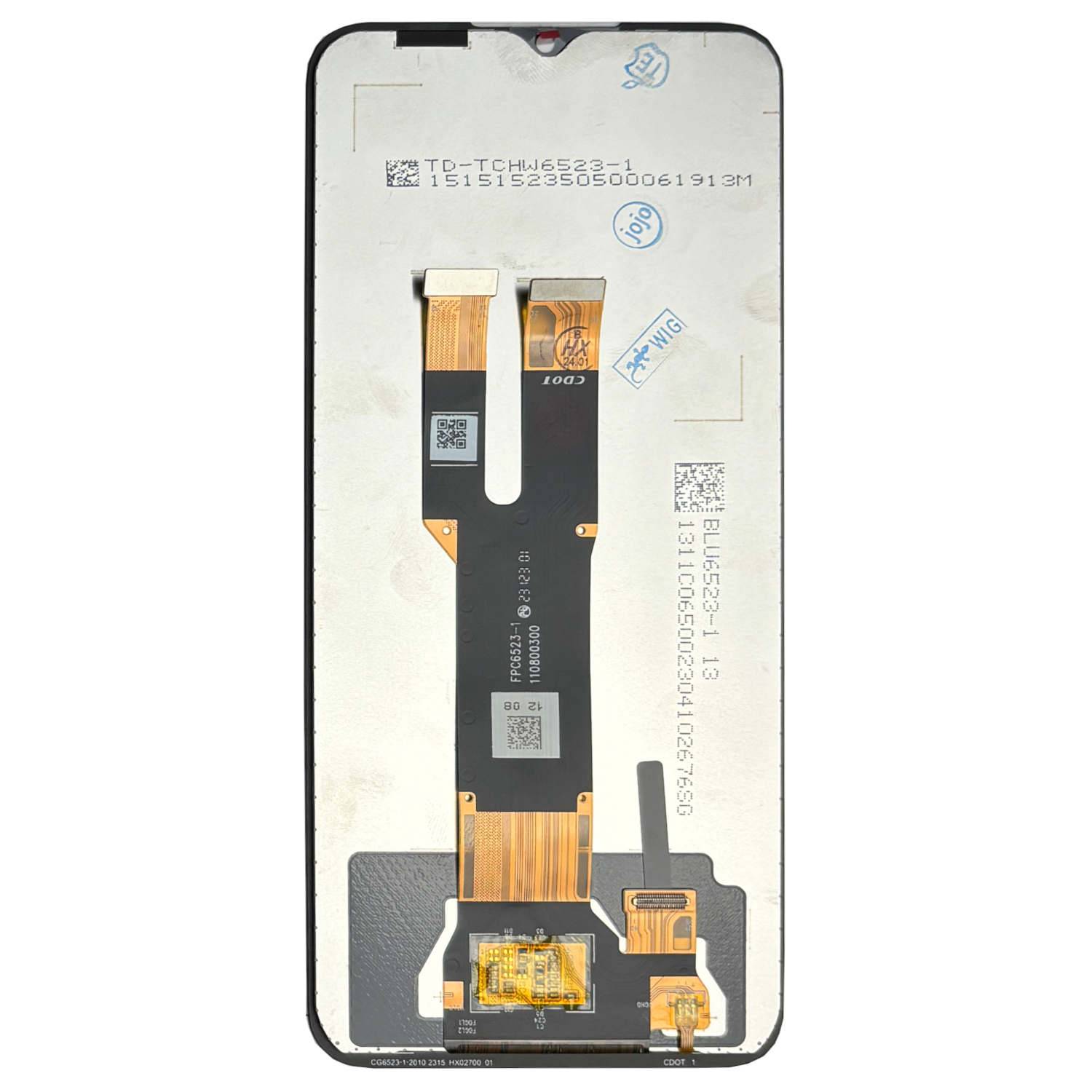 Für Nokia C22 Display Full LCD ohne Rahmen Einheit Touch Ersatzteil Reparatur Schwarz