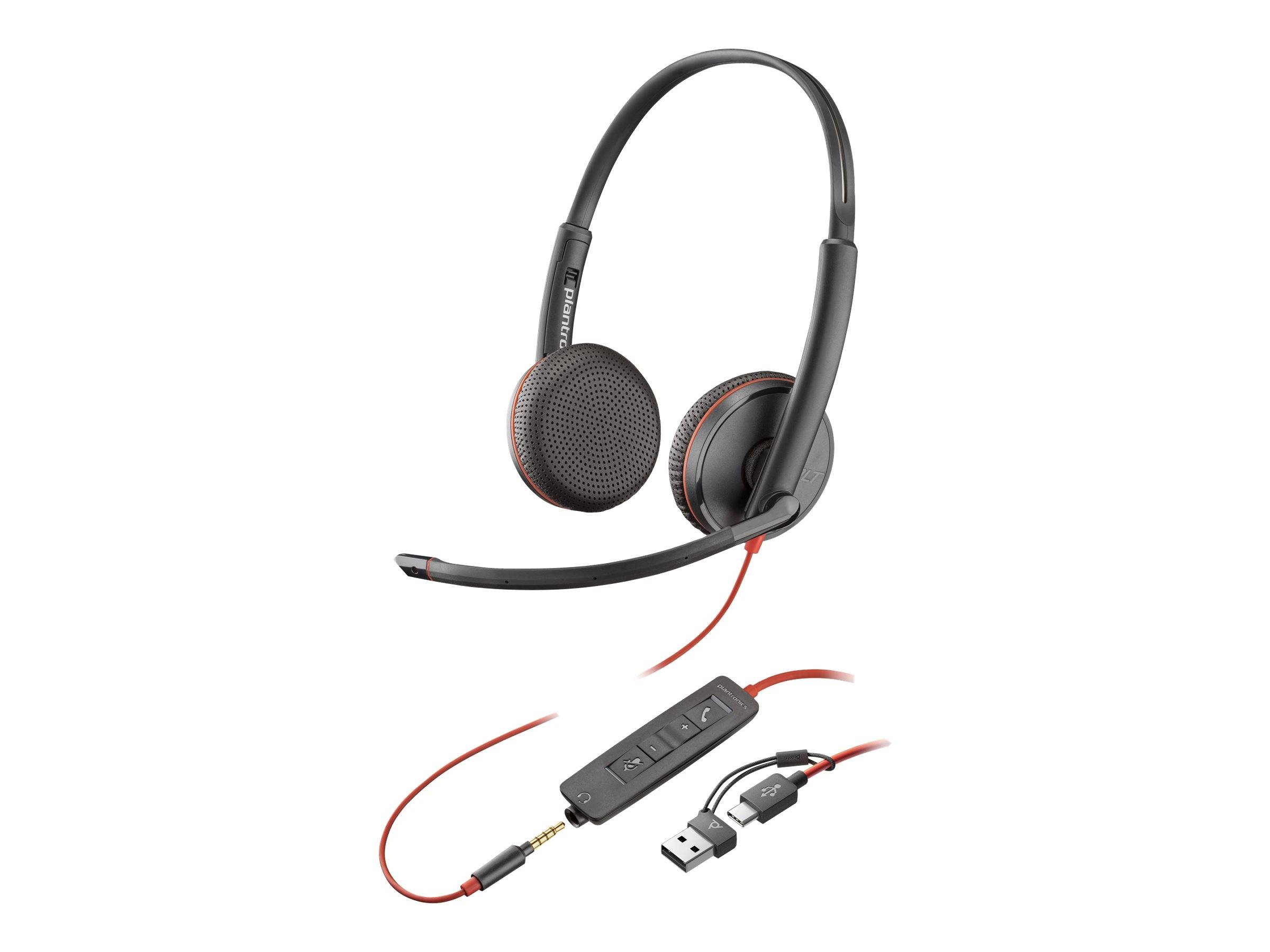 HP - Poly Blackwire 3225 - Blackwire 3200 Series - Headset