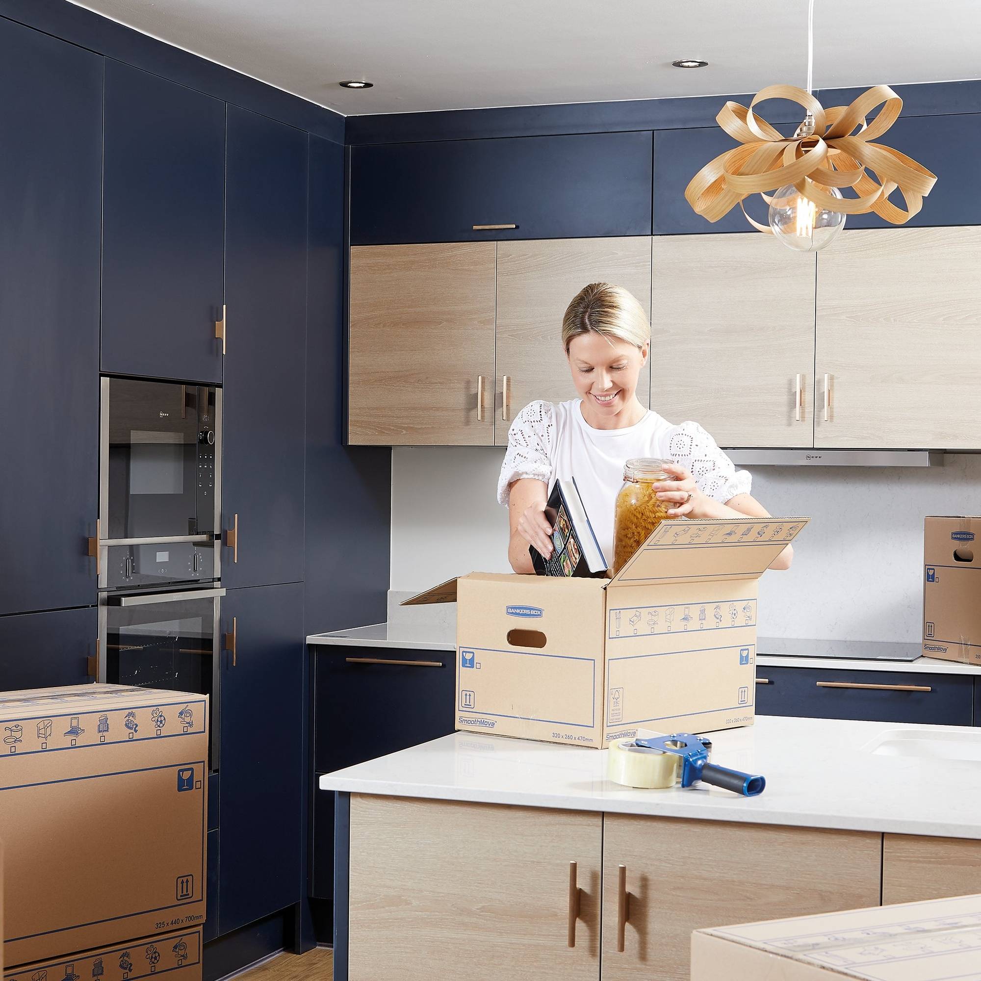 Bankers Box Umzugsbox SmoothMove Standard 6203601 39l