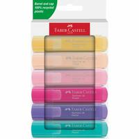 FABER-CASTELL - Textmarker TL 46 Pastell 6er Kartonetui