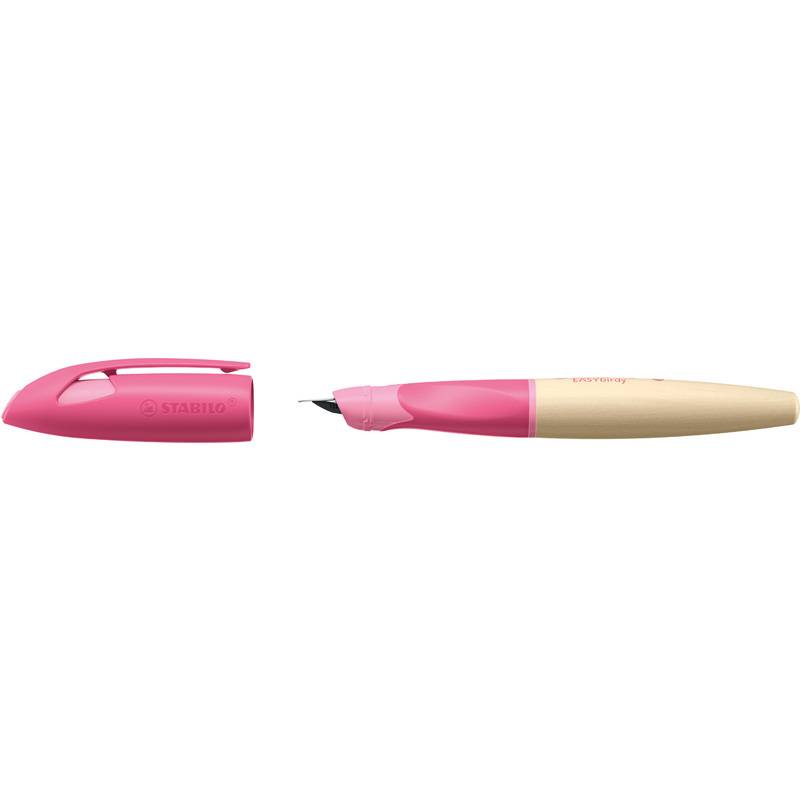 STABILO Füllhalter EASYbirdy Timber R, Rechtshänder, rosa