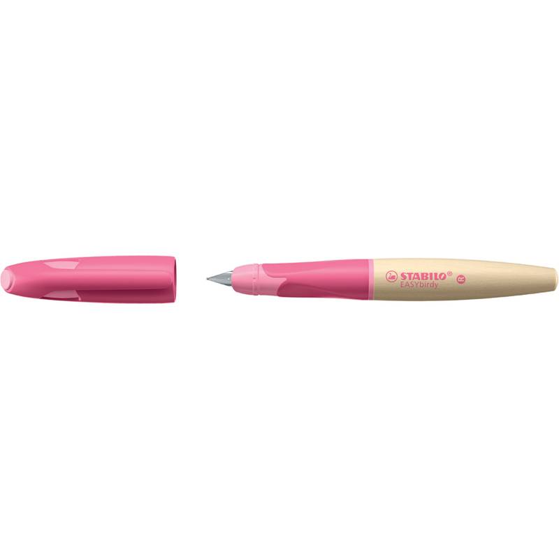 STABILO Füllhalter EASYbirdy Timber R, Rechtshänder, rosa