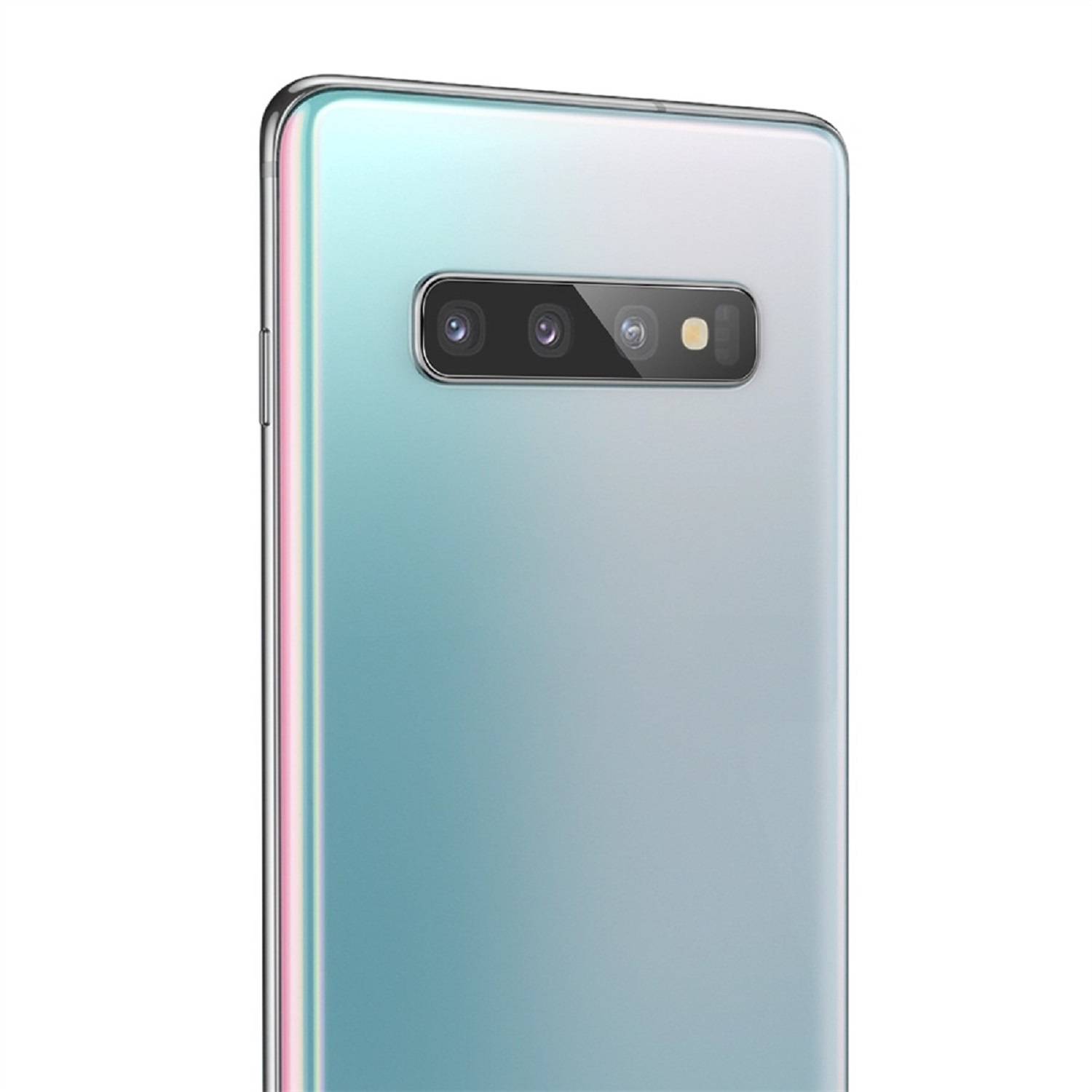 3x Kamera 9H Panzerhartglas für Samsung Galaxy S10 Plus 3D KLAR ECHTES TEMPERED Panzerglas Kameraglas Kamerhartglas Kameraschutzglas Schutzglas