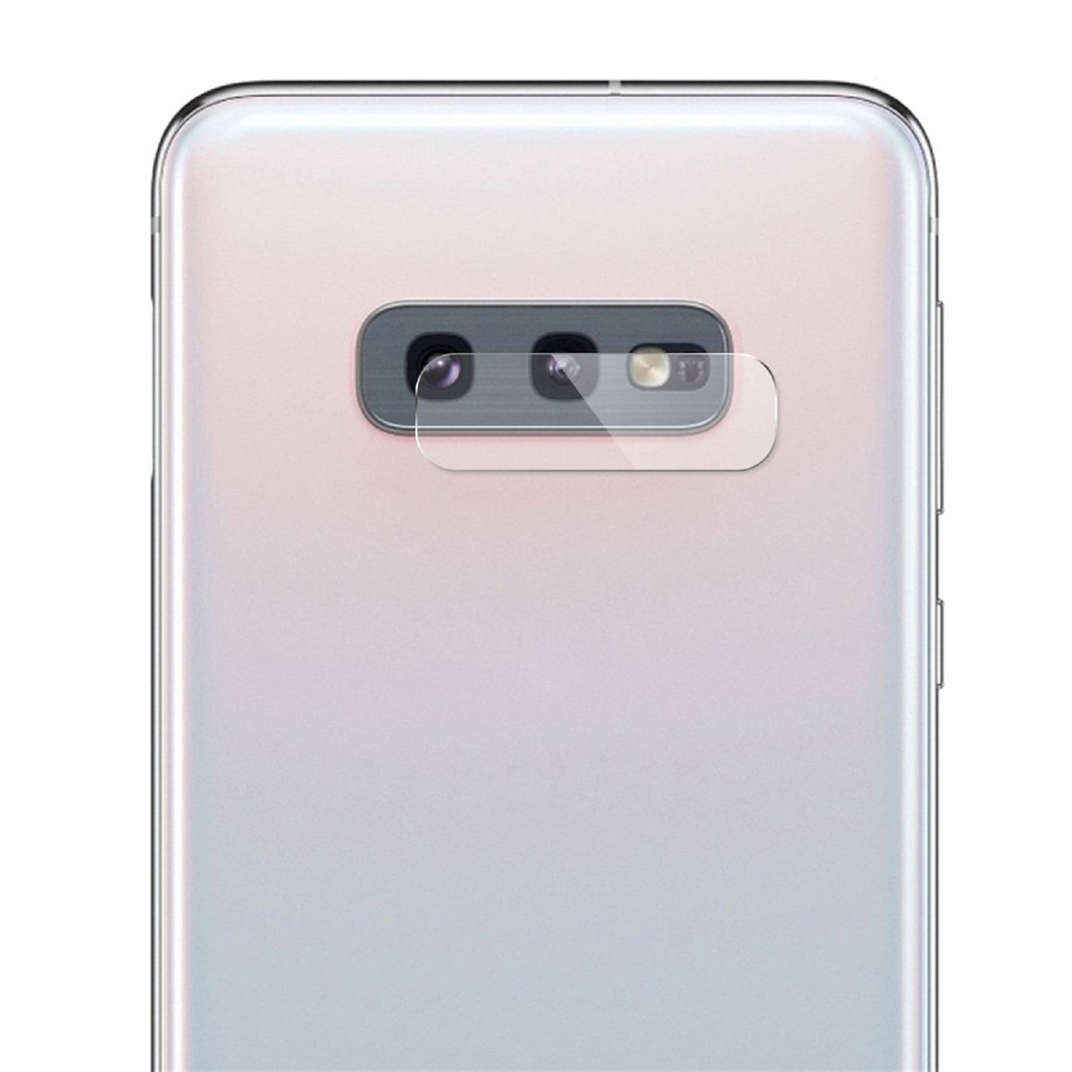 2x Kamera 9H Panzerhartglas für Samsung Galaxy S10e 3D KLAR ECHTES TEMPERED Panzerglas Kameraglas Kamerhartglas Kameraschutzglas Schutzglas
