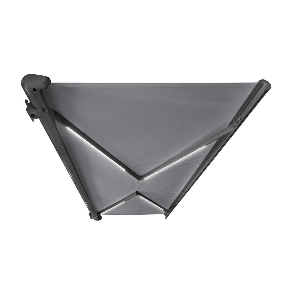 VOLLKASSETTENMARKISE ELOS - Farbe: Anthrazit, Größe: 585 x 300 cm