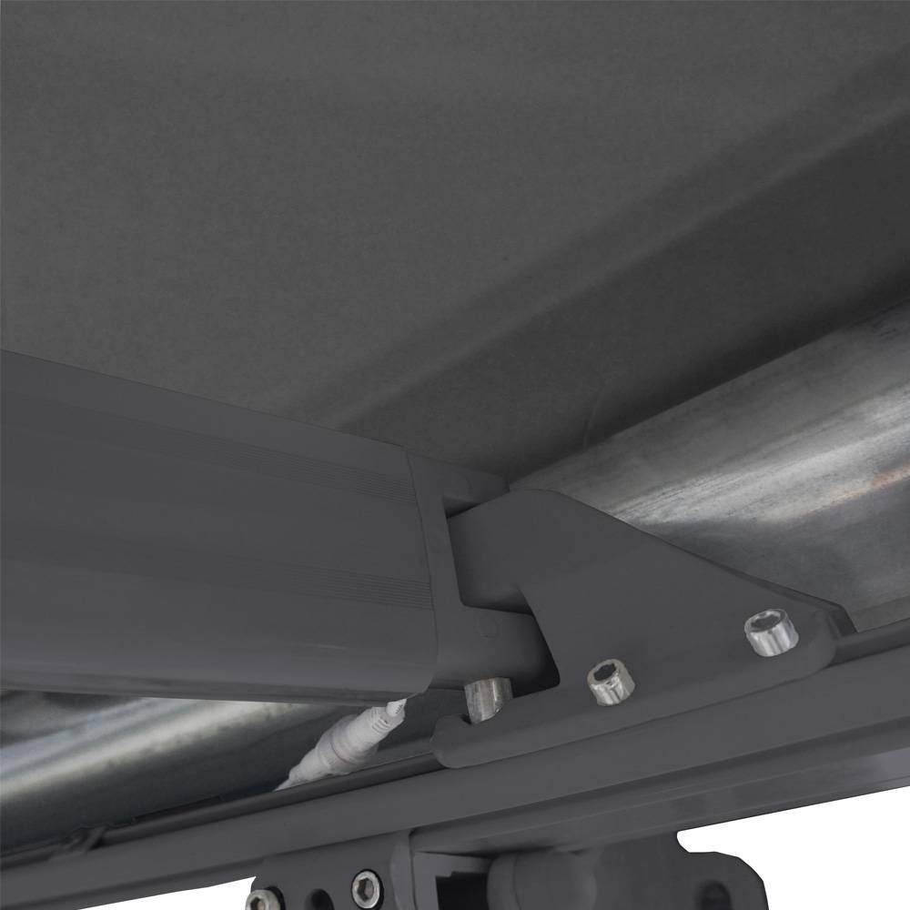 VOLLKASSETTENMARKISE ELOS - Farbe: Anthrazit, Größe: 585 x 300 cm