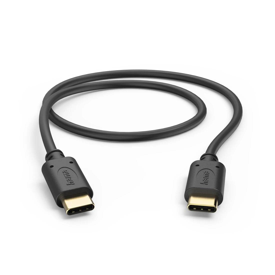 Hama Ladekabel USB-C - USB-C 0.5 m Schwarz - Digital/Daten