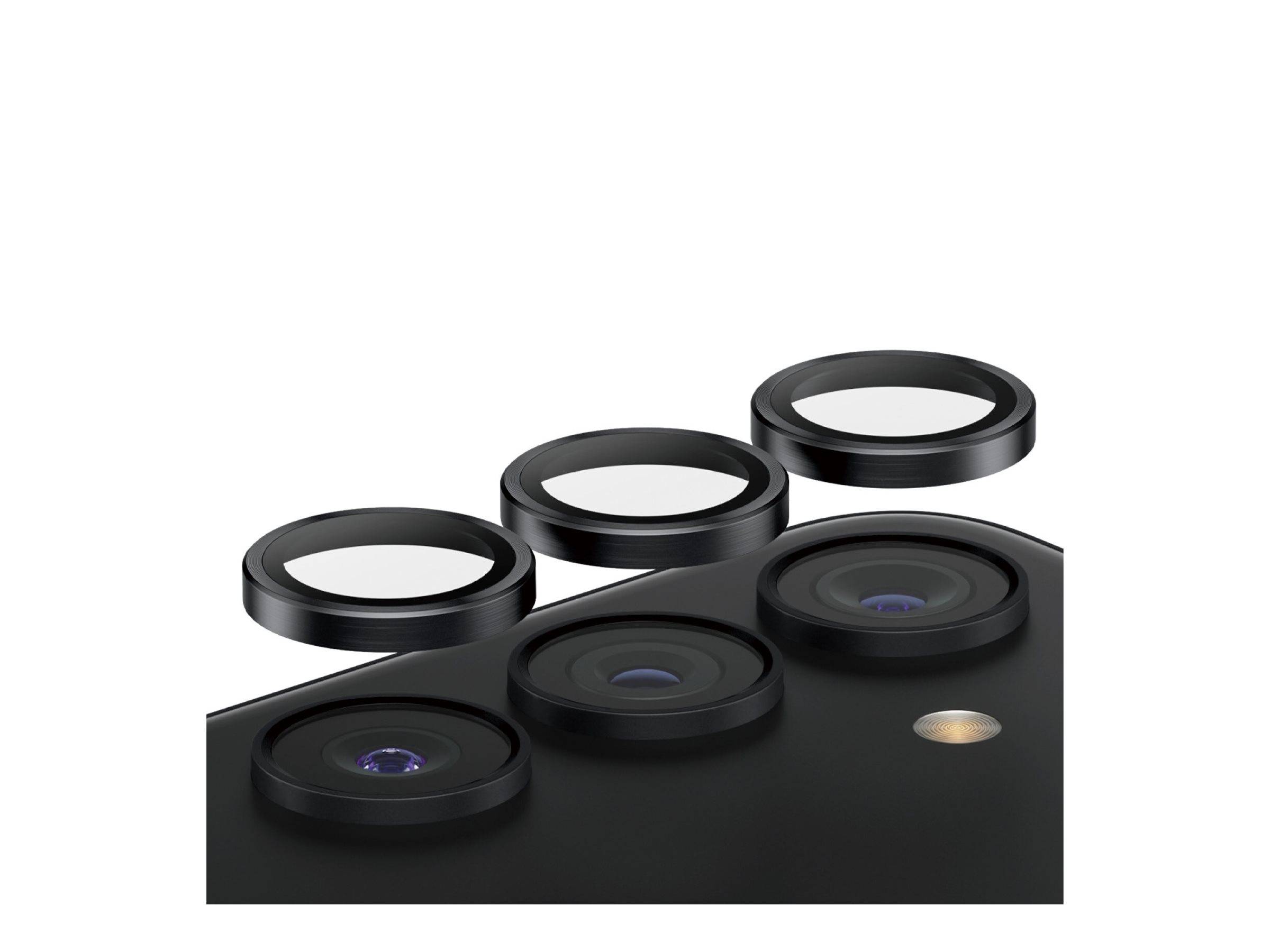 PanzerGlass Hoops - Objektivschutz für HandySchwarz - für Samsung Galaxy S23 -