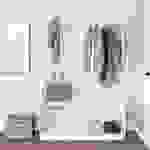 vidaXL Kleiderständer mit Schuhablage Weiß 113x40x157,5 cm Kiefernholz