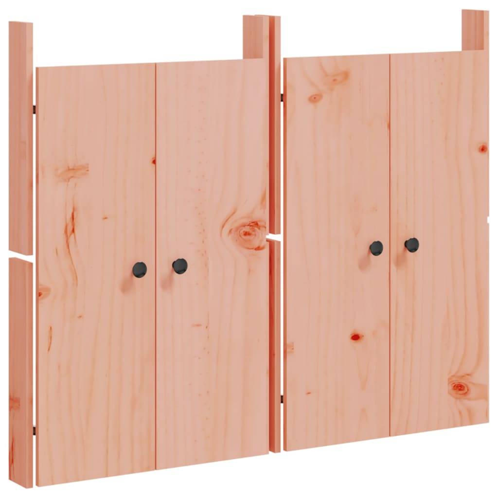 vidaXL Türen für Outdoor-Küche 2 Stk. 50x9x82 cm Massivholz Douglasie