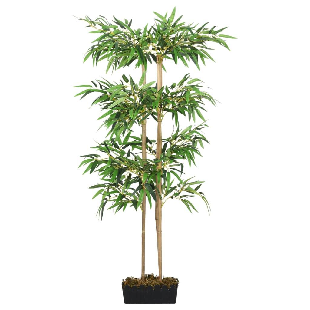 vidaXL Bambusbaum Künstlich 1216 Blätter 180 cm Grün