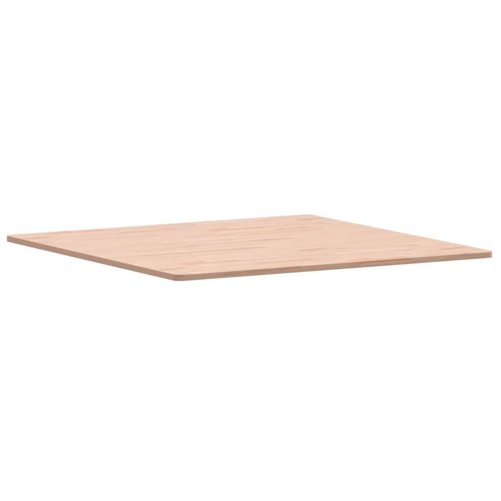 vidaXL Tischplatte 90x90x1,5 cm Quadratisch Massivholz Buche