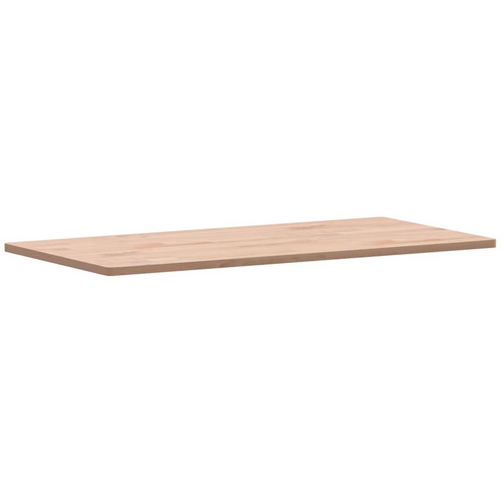 vidaXL Waschtischplatte 100x50x1,5 cm Massivholz Buche