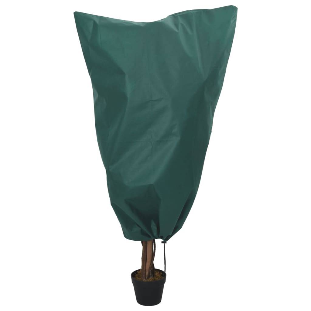 vidaXL Wintervlies mit Kordelzug 4 Stk. 70 g/m² 0,8x1 m